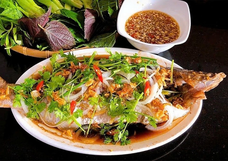 cá diêu hồng hấp Hồng Kông ảnh 7