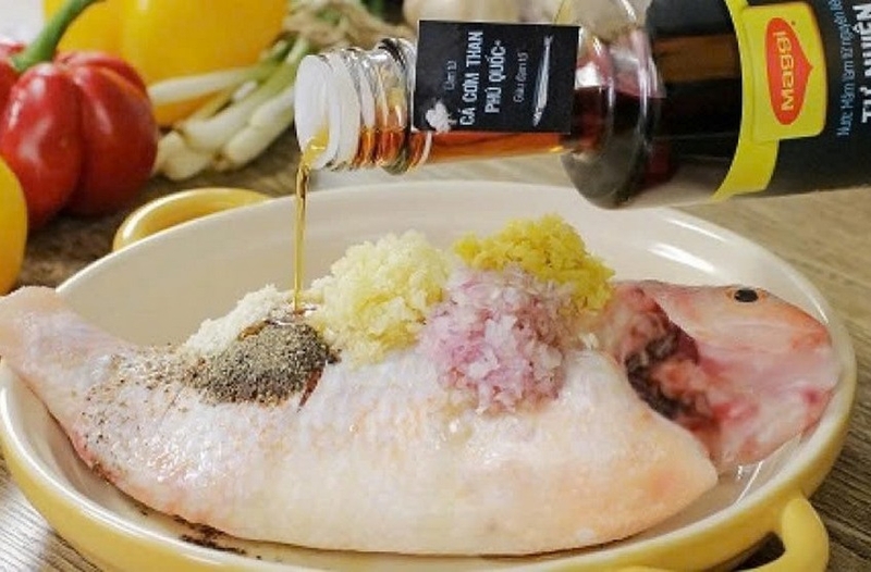cá diêu hồng kho tương ảnh 6
