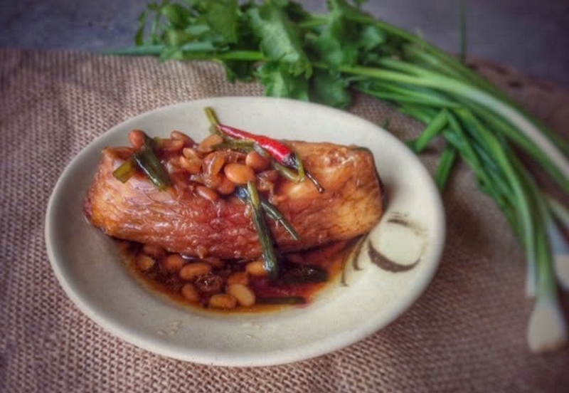 cá diêu hồng kho tương ảnh 7