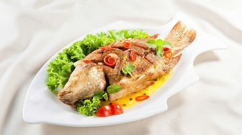 cá diêu hồng sốt chanh dây ảnh 6