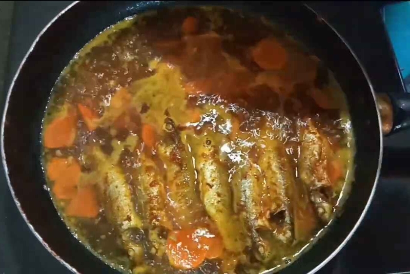 cá đối kho nghệ hình 10