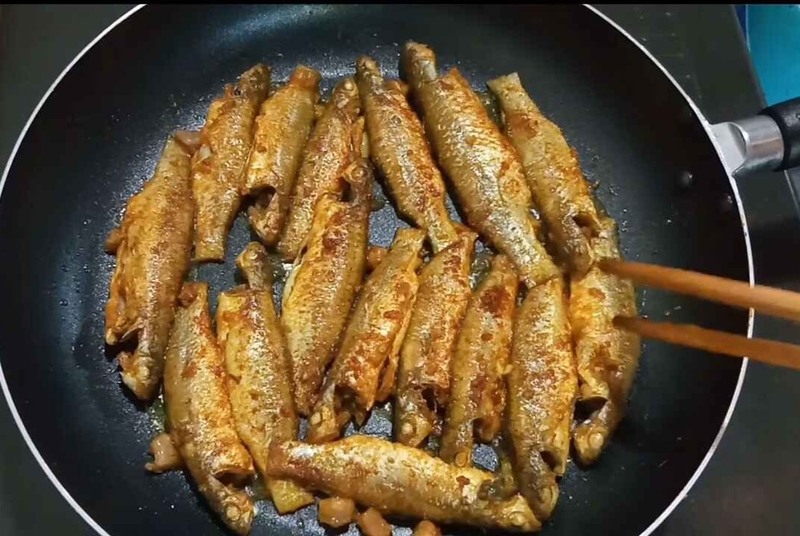 cá đối kho nghệ hình 8