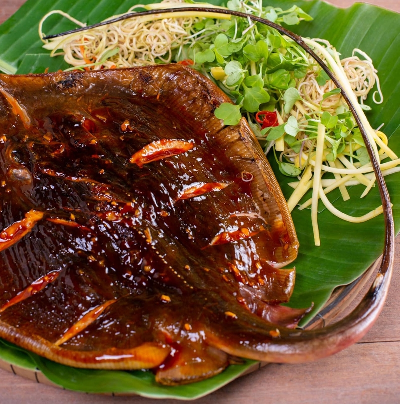 cá đuối nướng nghệ 4
