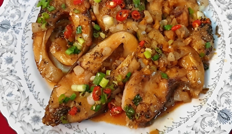 Cá ét mọi kho tiêu