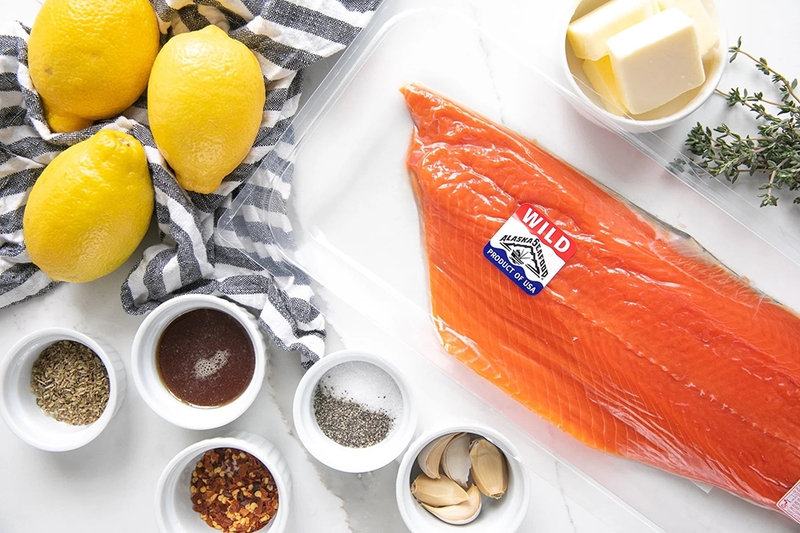 Cá hồi bỏ lò sốt bơ chanh - 03