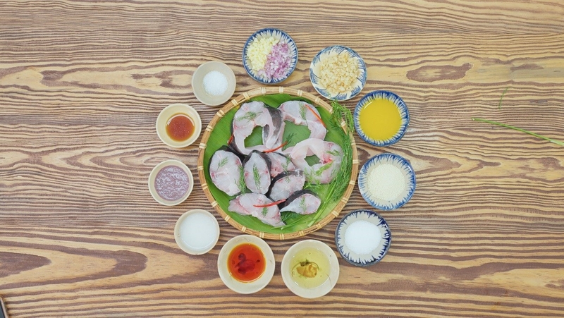 nguyen lieu ca lang nuong rieng me