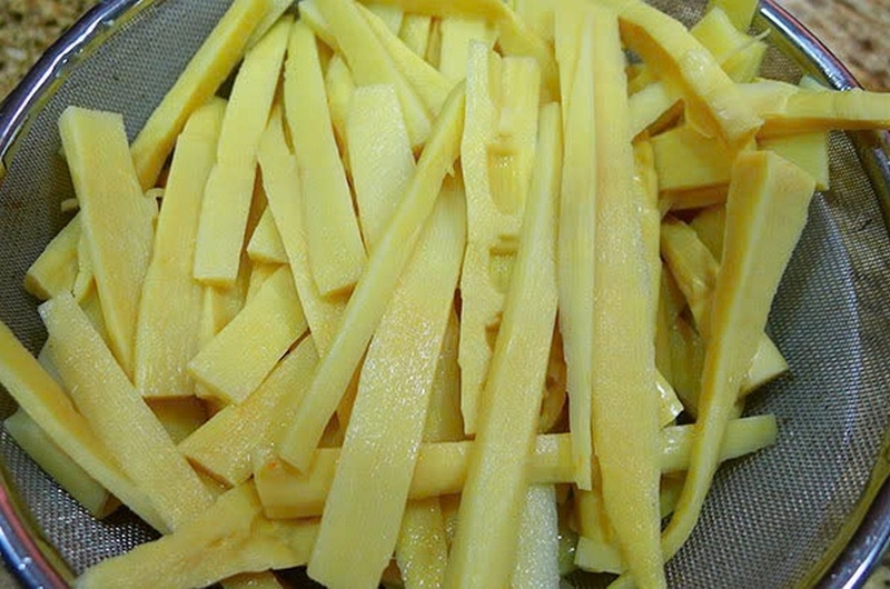 cá lồ ồ kho măng ảnh 1