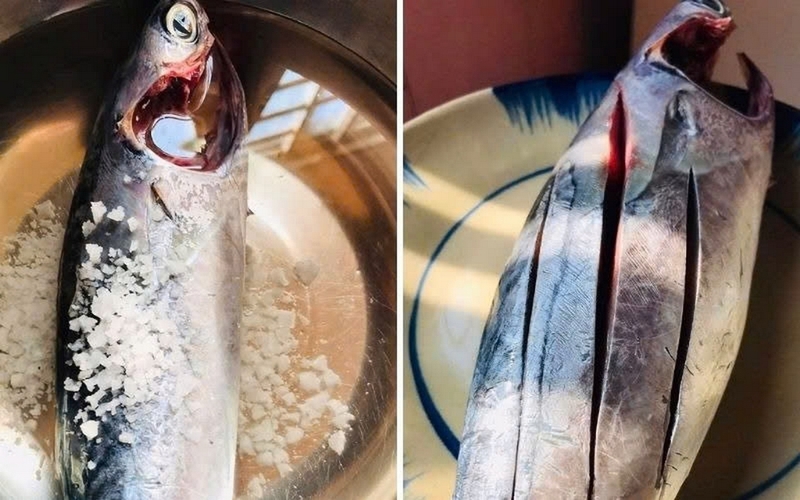 cá lồ ồ kho măng ảnh 3