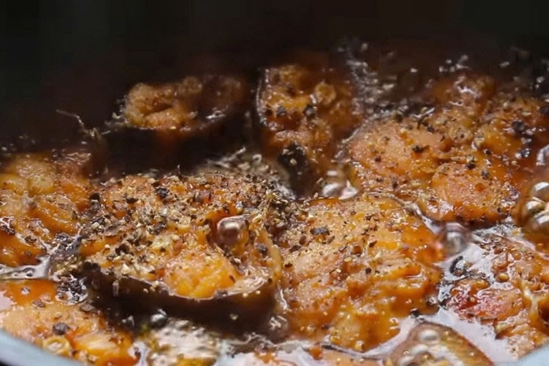 cá ngát kho tiêu ảnh 6