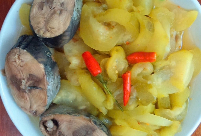 cá ngừ kho dưa gang ảnh 6