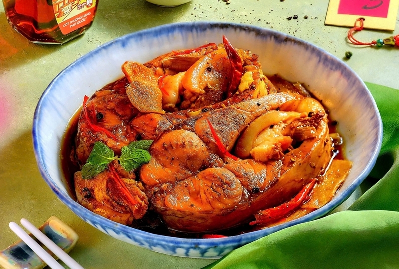 cá nheo kho riềng ảnh 6