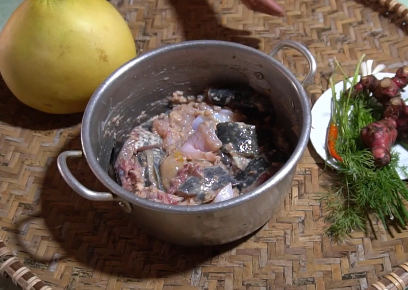 cá nheo om riềng mẻ hình 5