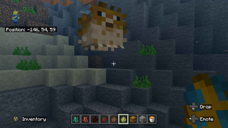 cá nóc Minecraft hình 1