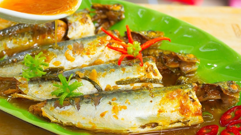 Cá nục kho nước dừa 6