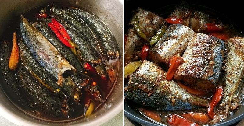 Cá nục kho xì dầu 5