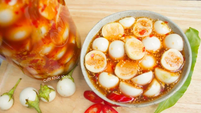 Cách bảo quản cà pháo bóp chua ngọt
