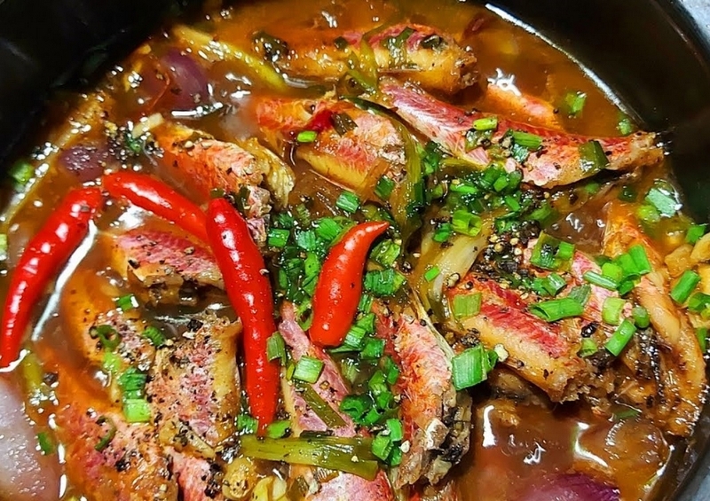 cá phèn kho tiêu ảnh 5