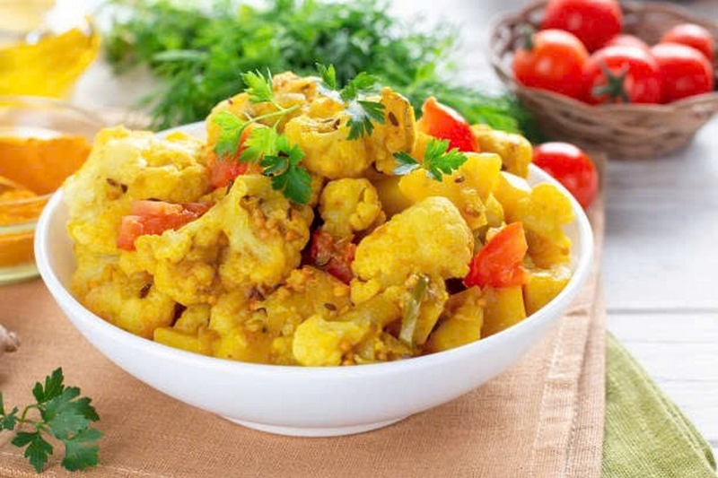 cà ri chay Ấn Độ ảnh 6