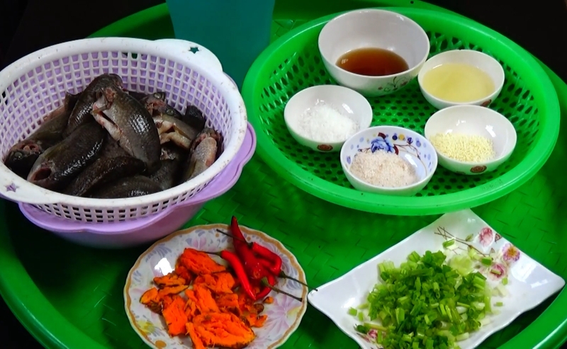 cá rô kho nghệ hình 1