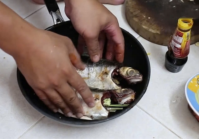 cá sòng nướng giấy bạc ảnh 4