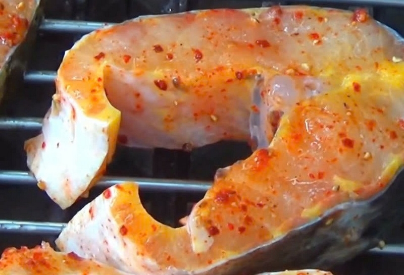 cá tầm nướng riềng mẻ ảnh 5