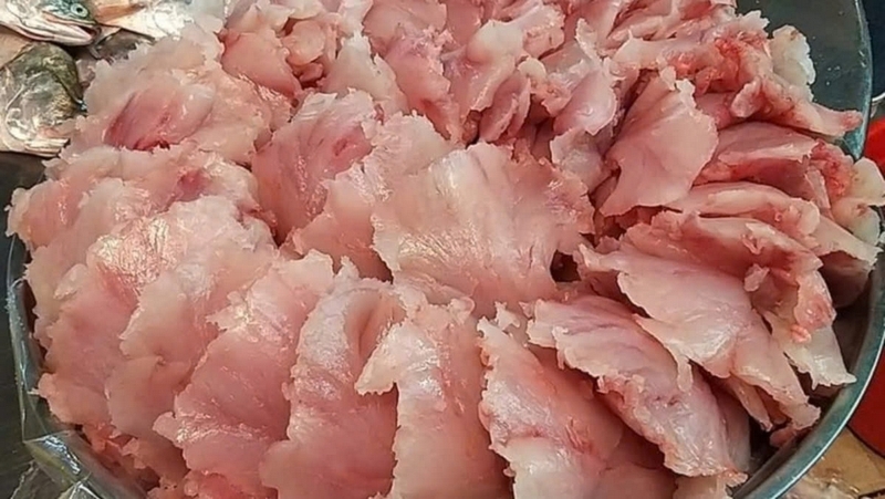cá thác lác hấp cải bẹ xanh ảnh 2