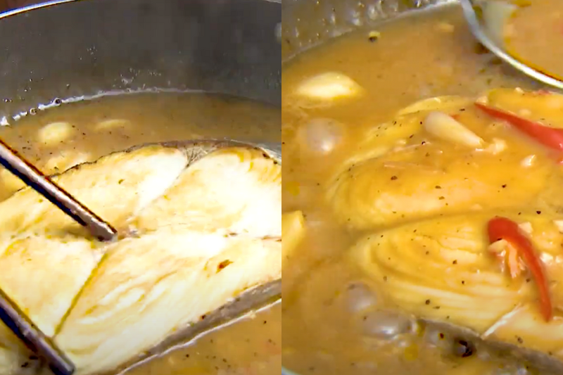 Cá thu kho nước cốt dừa (5)