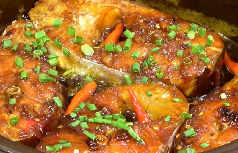cá thu kho riềng ảnh 4