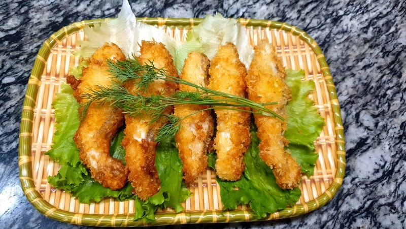 Cá trắm chiên xù 6