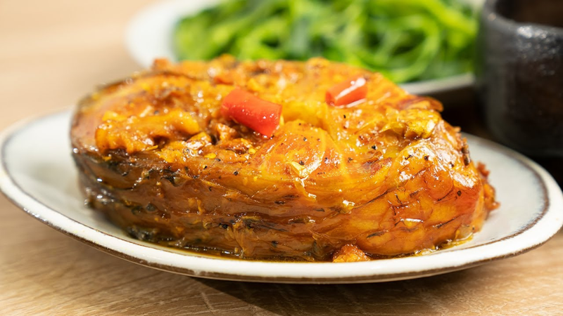 cá trắm kho nghệ 4