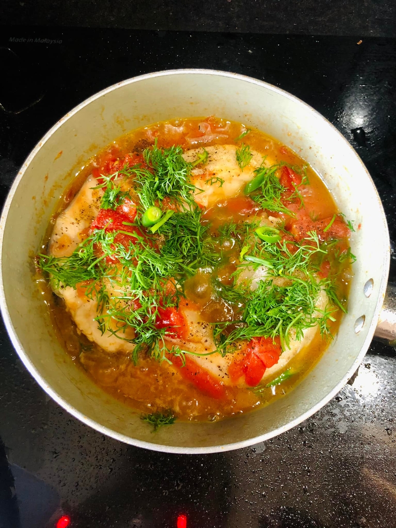 cá trắm sốt cà chua ảnh 5