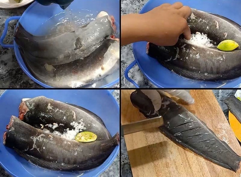 cá trê nấu canh chua ảnh 2
