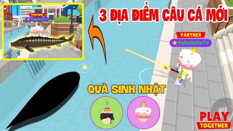Những địa điểm câu cá hiếm trong game