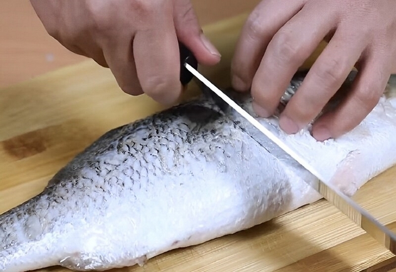 cá vược hấp xì dầu ảnh 4