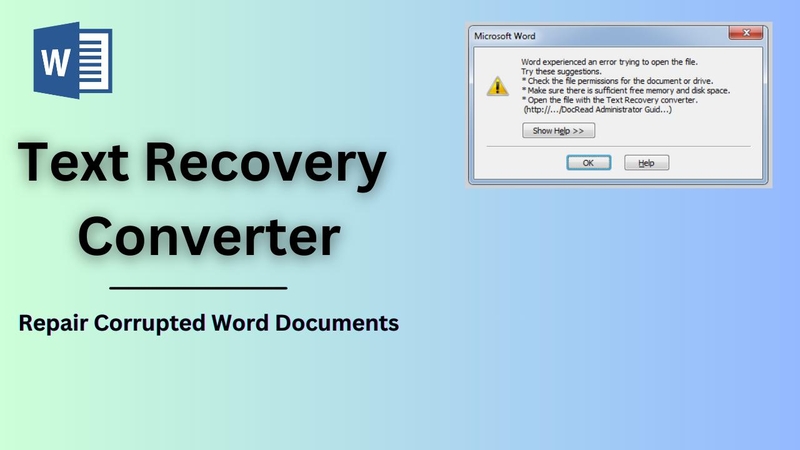 khôi phục file Word bị lỗi trong Office 2016 - Hình 2