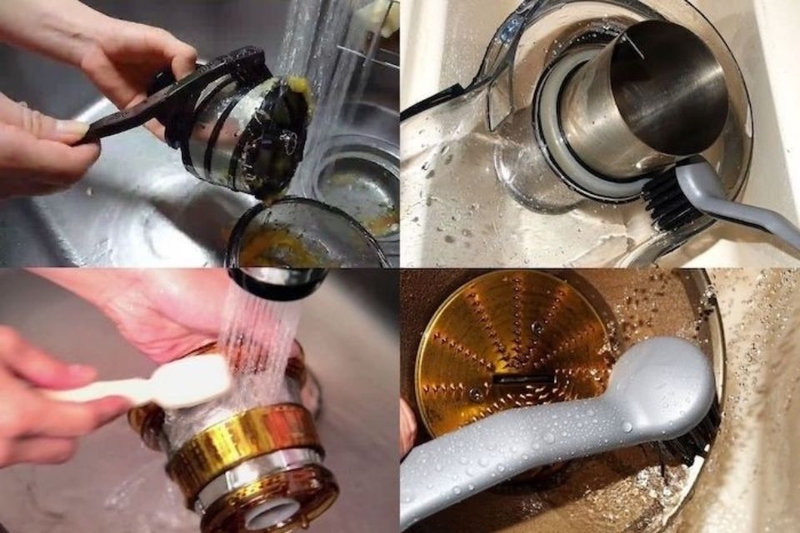 Các bộ phận máy ép dễ tháo rời