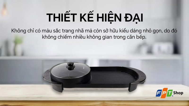 Bếp lẩu nướng Kangaroo KG2500EH 2000W 1