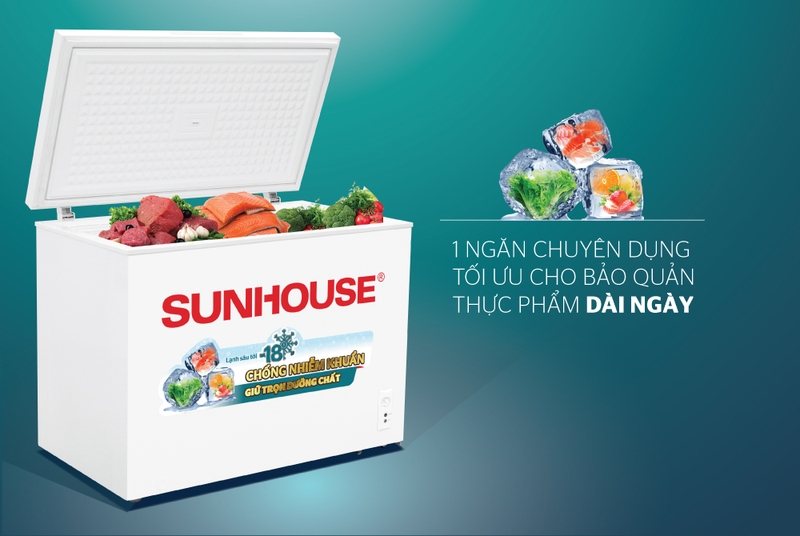 các dòng tủ đông Sunhouse 4
