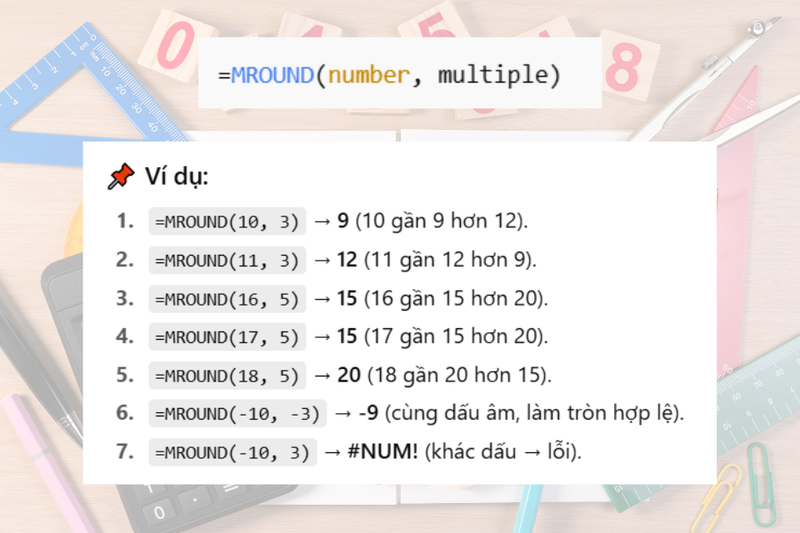 các hàm làm tròn trong excel (5)