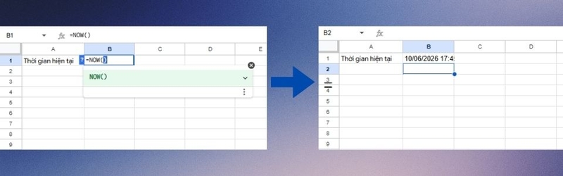 Các hàm ngày tháng trong Google Sheets (ảnh 5)