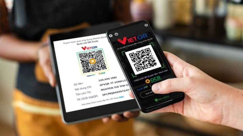 Thanh toán qua mã QR