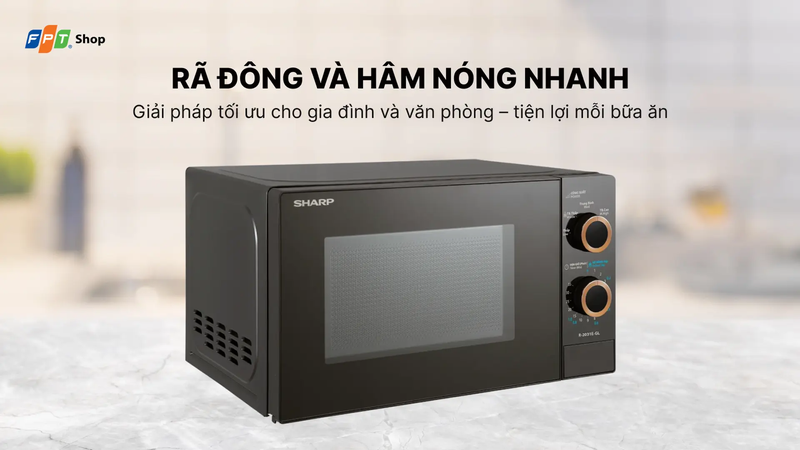 các loại lò vi sóng Sharp hình 5