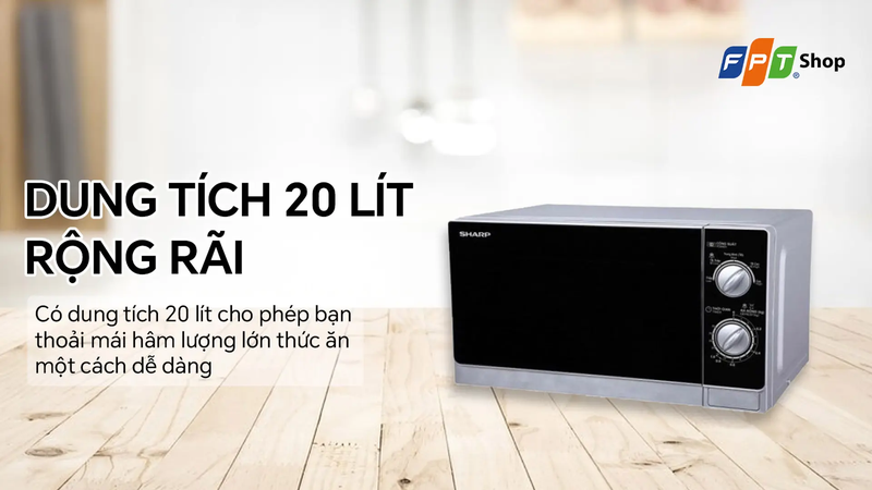 các loại lò vi sóng Sharp hình 1