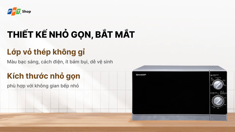 các loại lò vi sóng Sharp hình 7