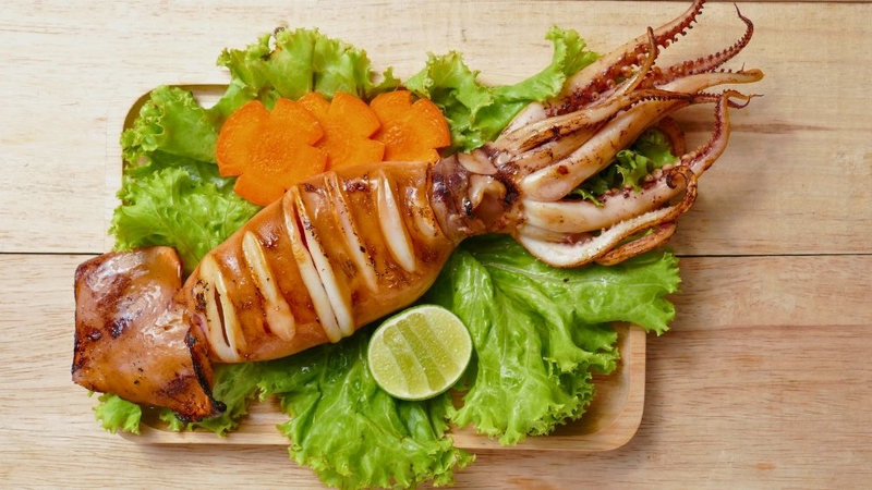 muc nuong
