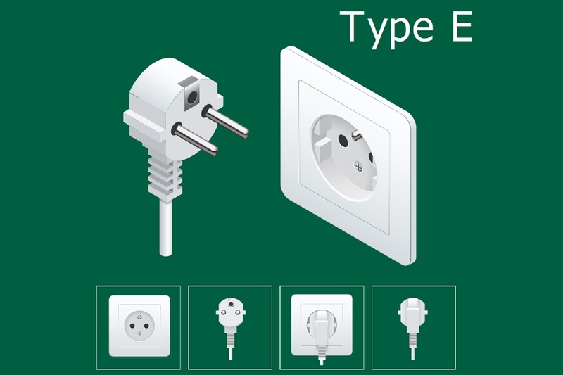 Kiểu E hai chấu Pháp đất