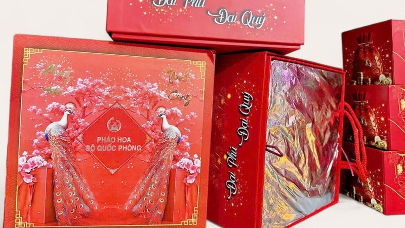 Các loại pháo hoa Bộ Quốc phòng 4