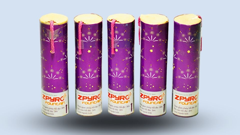 Các loại pháo hoa Bộ Quốc phòng 5