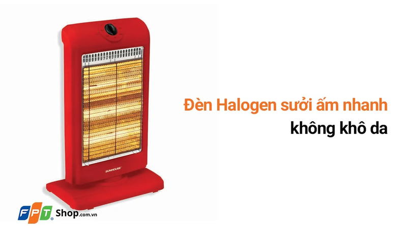 Đ&egrave;n sưởi halogen