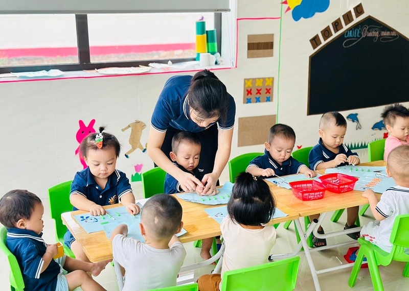 Các lớp bậc mầm non - 06